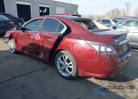 2013 Nissan Maxima 3.5 Sv from USA, damaged, VIN 1N4AA5AP1DC848022